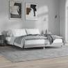 Grey Sonoma Bed Frame 120x200 cm - Durable Engineered Wood