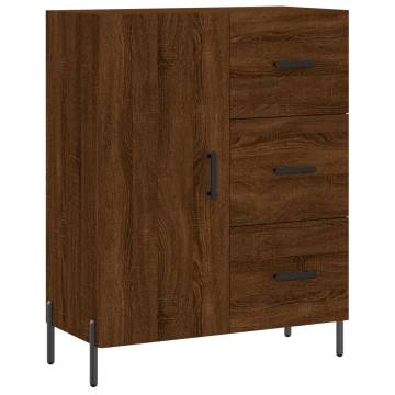 Elegant Highboard Brown Oak 69.5x34x180 cm - Stylish Storage