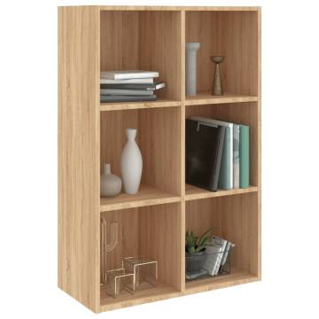 Sonoma Oak Book Cabinet & Sideboard - Stylish Storage Solution