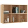 Sonoma Oak Book Cabinet & Sideboard - Stylish Storage Solution