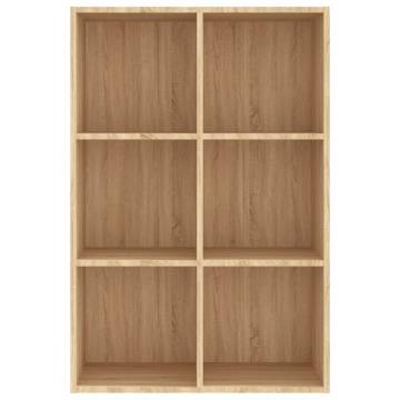 Sonoma Oak Book Cabinet & Sideboard - Stylish Storage Solution