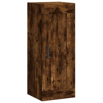 Wall Mounted Cabinet Smoked Oak - Stylish & Functional