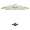 Outdoor Umbrella with Portable Base Sand Colour sand Quantity in Package 1 