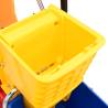 Efficient Cleaning Trolley with Buckets & Wringer | Hipomarket