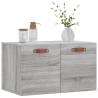 Wall Cabinet Grey Sonoma 60x36.5cm - Stylish Storage Solution