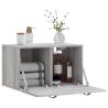 Wall Cabinet Grey Sonoma 60x36.5cm - Stylish Storage Solution