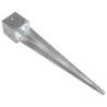 Ground Spikes Set - 6 Pcs Galvanised Steel | Hipomarket