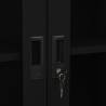 Office Cabinet Black 90x40x180 cm - Stylish & Secure Storage