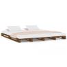 Pallet Bed Honey Brown 120x190 cm - Small Double Pine Wood