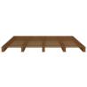 Pallet Bed Honey Brown 120x190 cm - Small Double Pine Wood