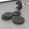 Weight Plates 4 pcs 30 kg Cement Weight 2x 5 kg + 2x 10 kg Number of 1 