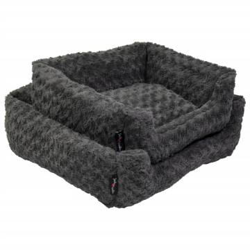 Jack and Vanilla Softy XS Pet Sofa - Rosette Grey - Comfy & Stylish