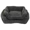 Jack and Vanilla Softy XS Pet Sofa - Rosette Grey - Comfy & Stylish