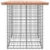 Garden Bench Gabion Design - Solid Wood Douglas | HipoMarket