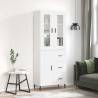 Highboard High Gloss White - Stylish Storage Solution | HipoMarket