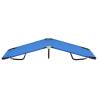 Folding Sun Lounger Blue Steel - Comfort & Portability