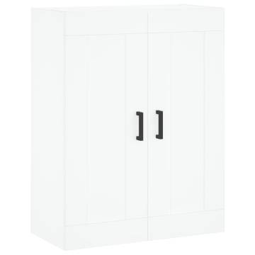 Stylish Highboard White 69.5x34x180 cm | Hipomarket