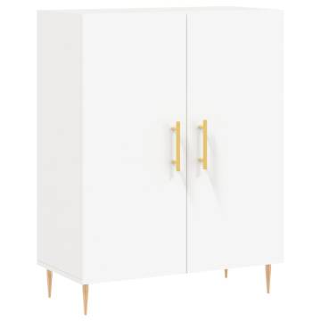 Stylish Highboard White 69.5x34x180 cm - Durable Storage Solution