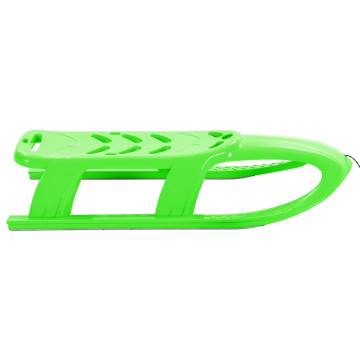 Durable Green Children's Sledge - 102.5x40x23 cm | HiPoMarket