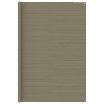 Tent Carpet 250x350 cm Taupe | Comfortable Camping Essentials