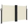 Retractable Side Awning Cream 117x1200 cm - Stylish Privacy Screen