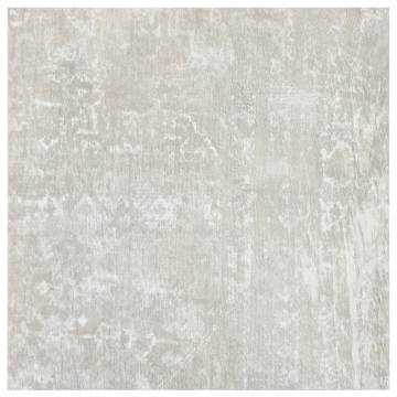 Self-Adhesive Flooring Planks - Light Grey, 5.11 m² (55 pcs)