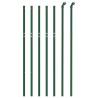 Wire Mesh Fence Green 1x10 m Galvanised Steel - Durable & Secure