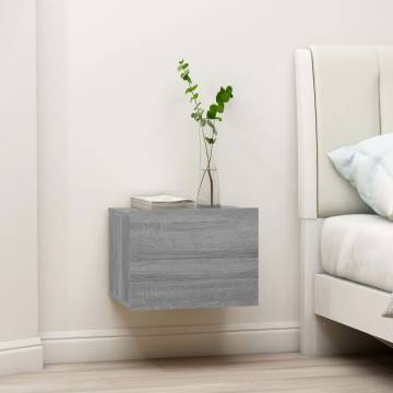 Grey Sonoma Bedside Cabinets - 2 pcs | HipoMarket