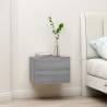 Bedside Cabinets 2 pcs Grey Sonoma 40x30x30 cm Engineered Wood Colour grey sonoma Quantity in Package 2 