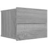 Grey Sonoma Bedside Cabinets - 2 pcs | HipoMarket