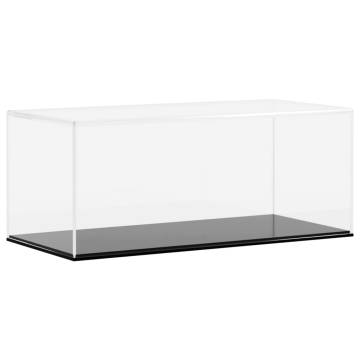 Transparent Acrylic Display Box 34x16x14 cm | HipoMarket