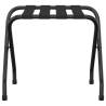 Luggage Rack Black 56x40x49 cm - Sturdy & Foldable Design