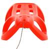 Red Polypropylene Sledge - 80x39.5x25.5 cm | HipoMarket