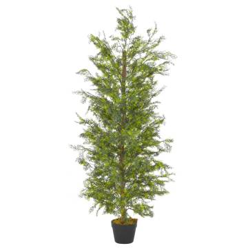 Artificial Cypress Tree 150 cm - Lifelike Green Accent