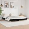 Bed Frame Black 200x200 cm Engineered Wood Colour black Size 200 x 200 cm 