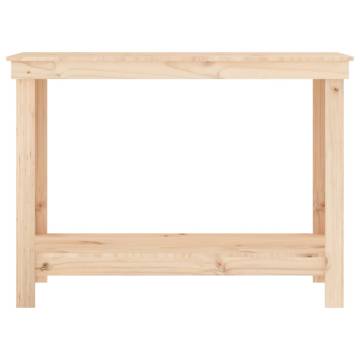 Solid Pine Work Bench 110x50x80 cm - Durable & Stylish