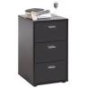 FMD Bedside Cabinet with 3 Drawers - Stylish & Modern Design