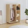 Wardrobe Sonoma Oak 80x40x110 cm Engineered Wood Colour sonoma oak Quantity in Package 1 Amount 