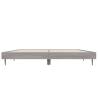 Stylish Grey Sonoma Bed Frame 135x190 cm Double - Hipomarket