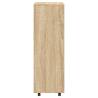 Sonoma Oak Wardrobe 80x40x110 cm - Engineered Wood Storage