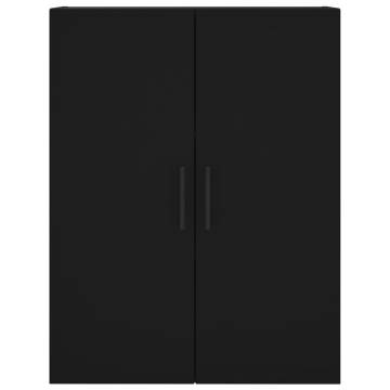 Wall Mounted Cabinets 2 pcs Black - Stylish & Durable Storage