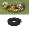 Garden Edgings 4 pcs Black 10 m 10 cm Polyethylene Colour black Size 40 x 0.1 m Quantity in Package 1 