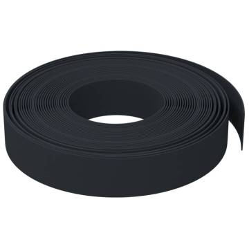 Garden Edgings 4 pcs Black 10 m 10 cm - Durable & Flexible