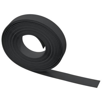 Garden Edgings 4 pcs Black 10 m 10 cm - Durable & Flexible