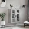 Wall Mounted Cabinet Grey Sonoma - Elegant & Space Saving