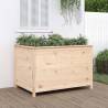 Garden Raised Bed 119.5x82.5x78 cm Solid Wood Pine Colour natural pine Size 119.5 x 82.5 x 78 cm Quantity in Package 1 