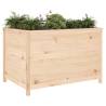 Garden Raised Bed 119.5x82.5 cm - Solid Pine Wood