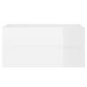 High Gloss White Sink Cabinet - Durable Storage Solution