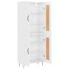 Highboard High Gloss White - Stylish Storage Solution