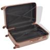 Four Piece Hardcase Trolley Set - Champagne | HipoMarket